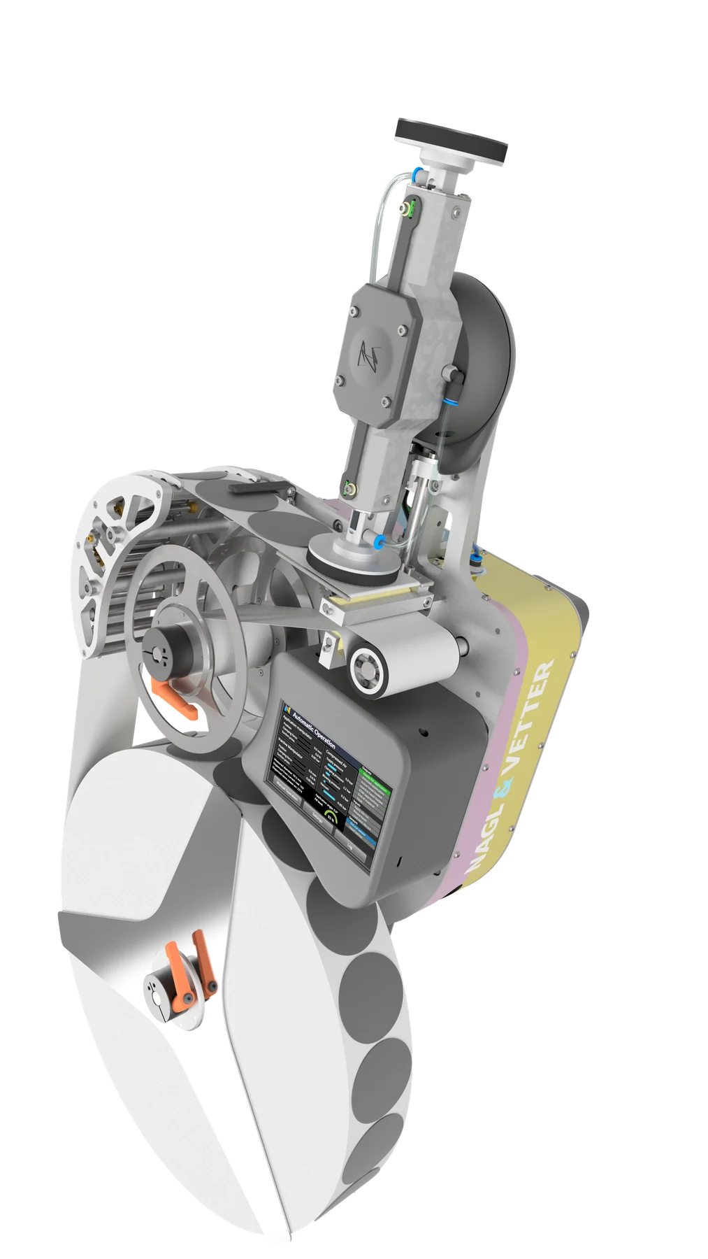 CAD-Ansicht des i-DCA-Systems