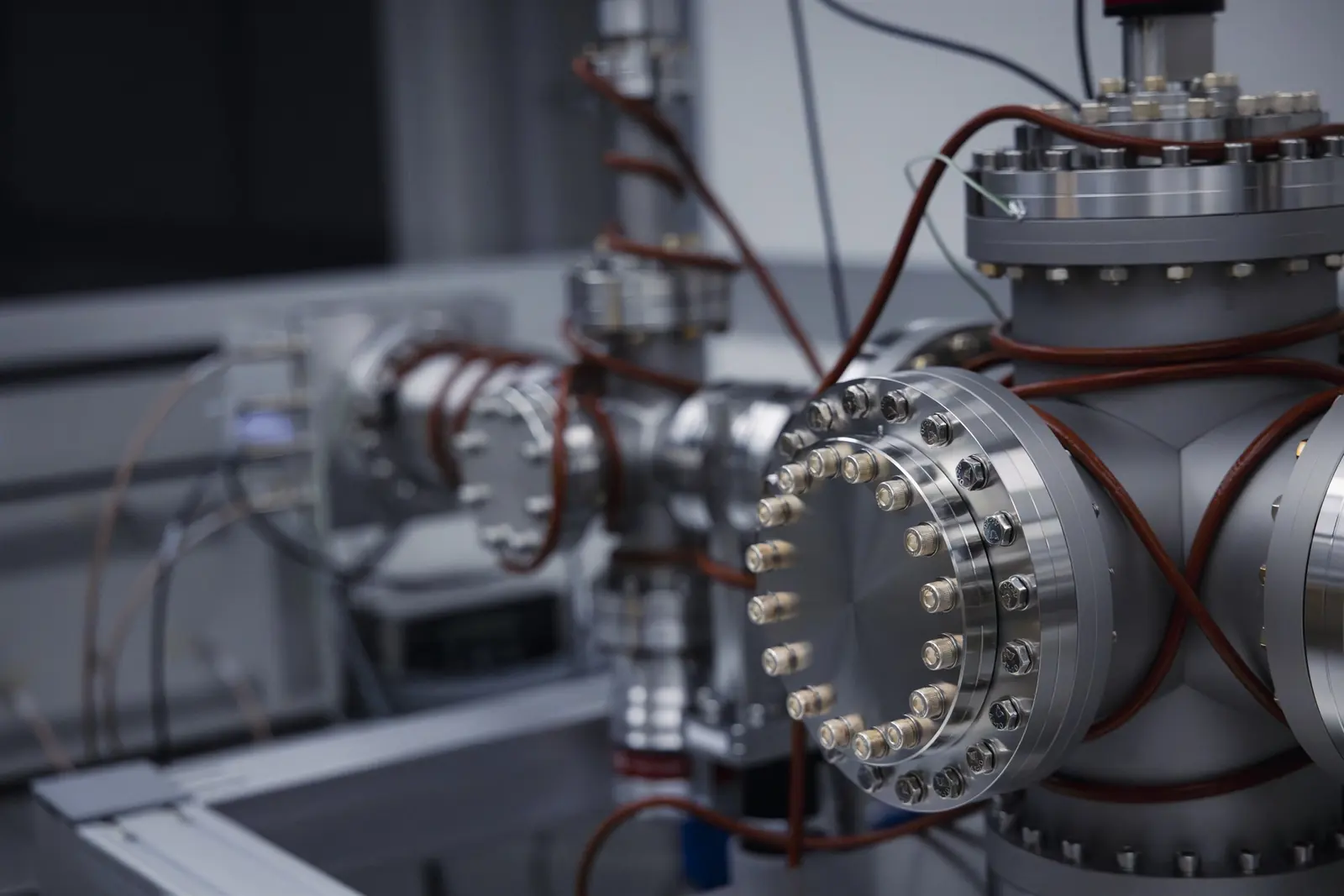 Detail of a vacuum chamber